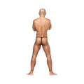 Male Power Disco Desire Posing Strap Black/Red O/S - Fantasies Boutique