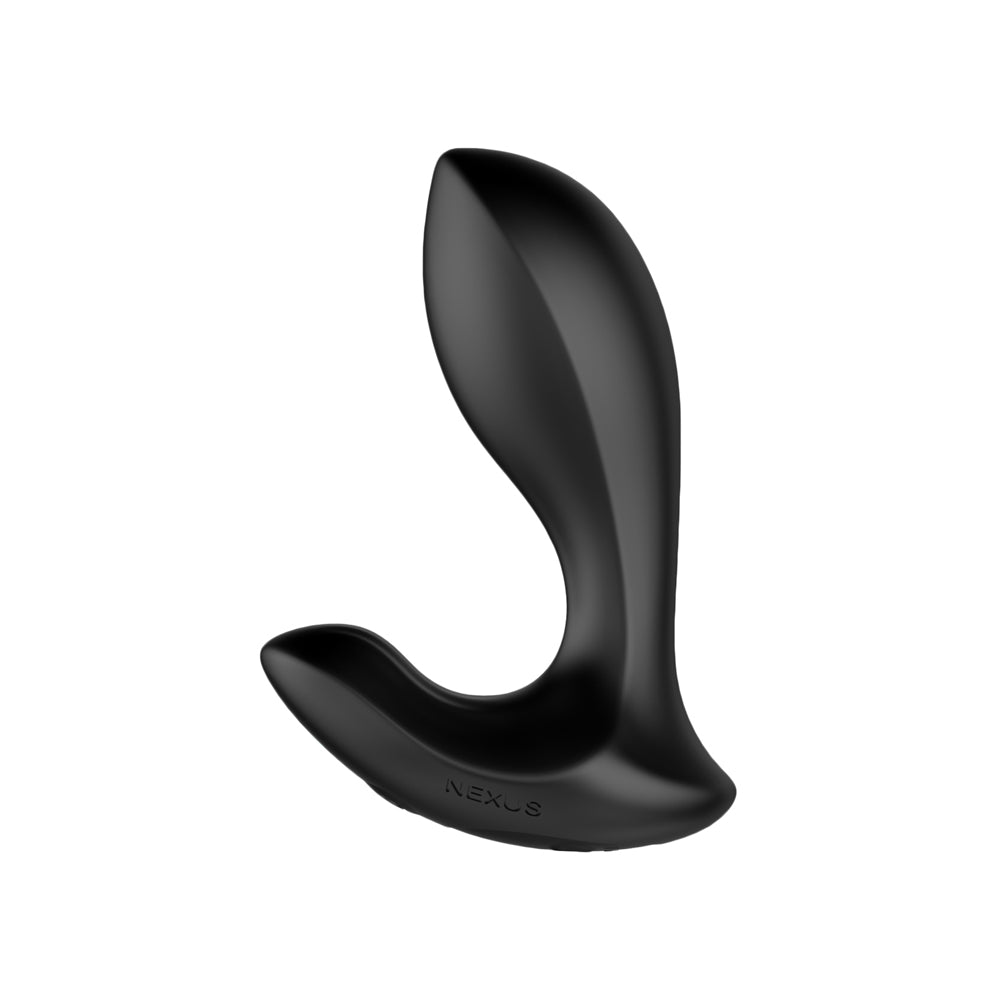 Nexus Duo Plug Rechargeable Remote-Controlled Vibrating Silicone Anal Plug Black - Fantasies Boutique