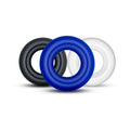 Stay Hard Donut Rings 3-Piece Cockring Set Assorted Colors - Fantasies Boutique