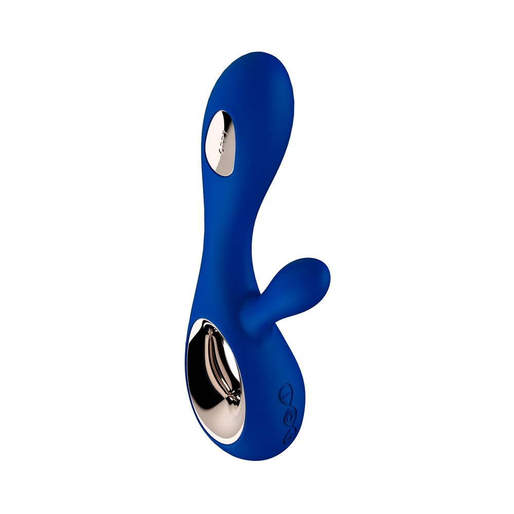 LELO SORAYA WAVE Rechargeable Rabbit Vibrator Midnight Blue - Fantasies Boutique