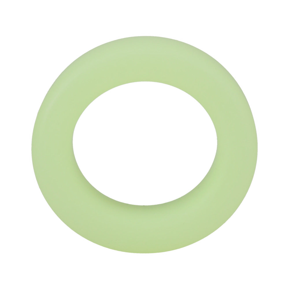 Rock Solid Sila-Flex Glow-in-the-Dark Big O C-Ring Green - Fantasies Boutique