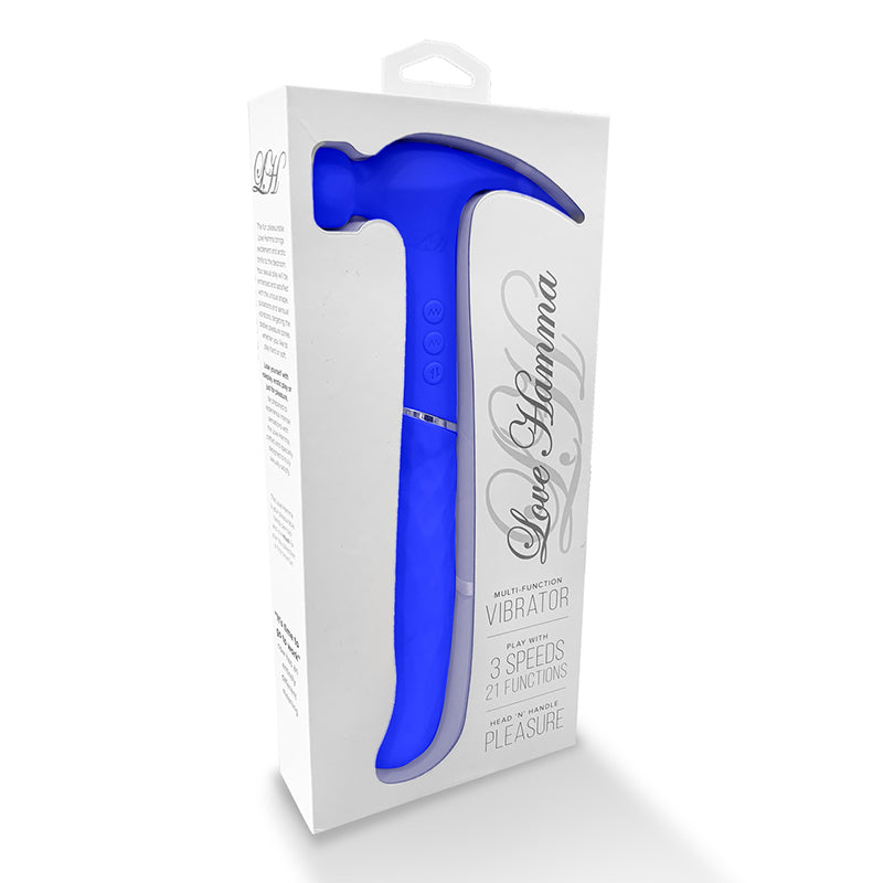 Love Hamma Blue Angle Vibrator - Fantasies Boutique