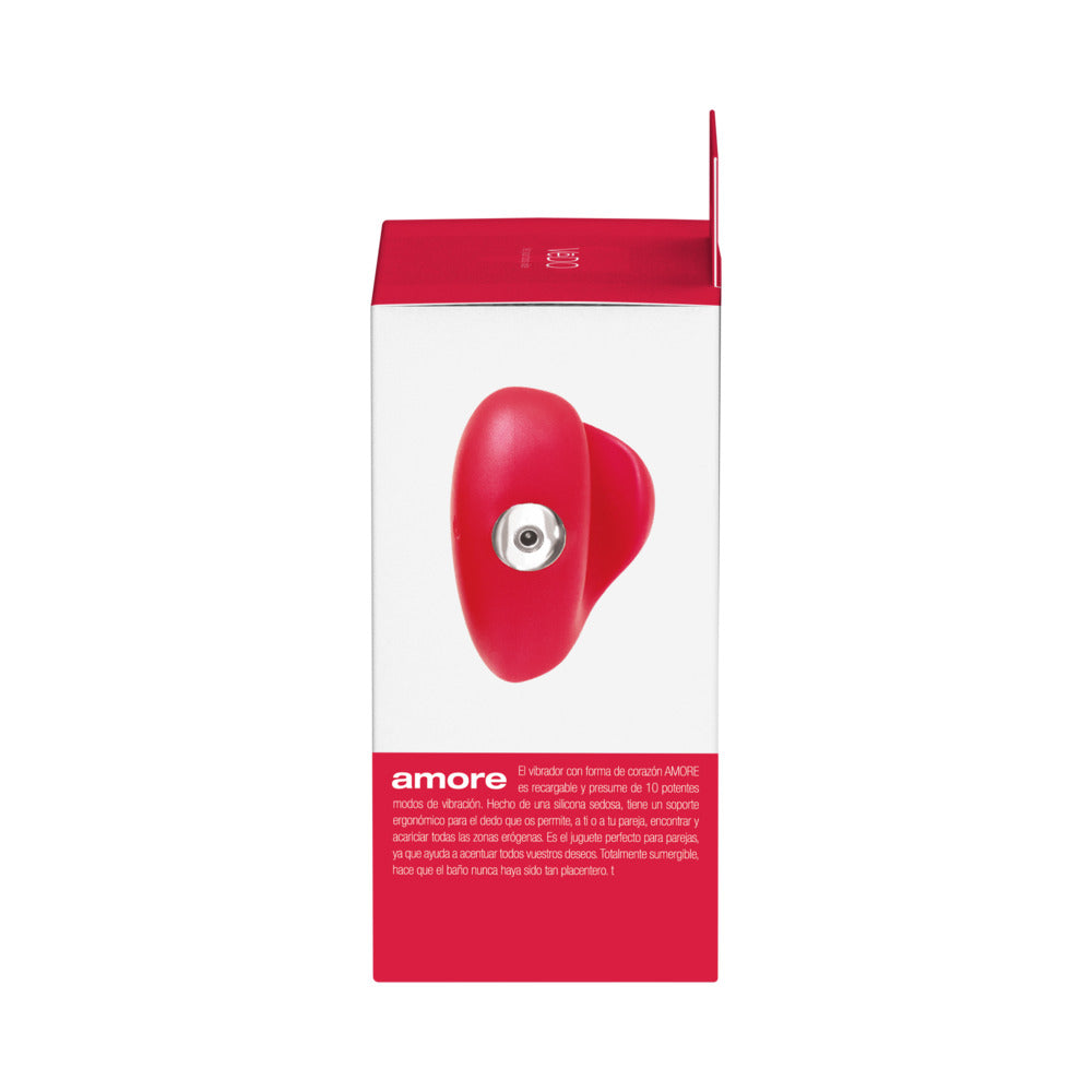 VeDO Amore Rechargeable Pleasure Vibe Red - Fantasies Boutique