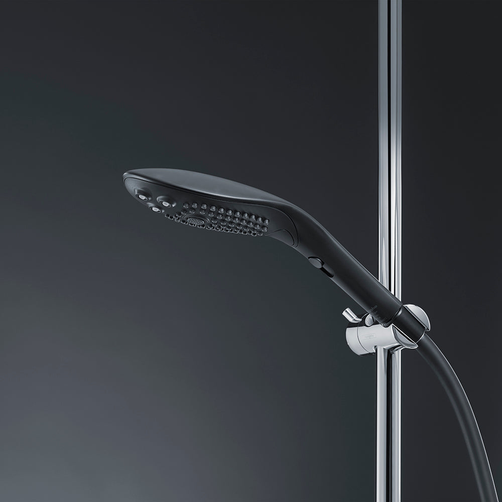 Womanizer Wave Shower Head Masturbator Black - Fantasies Boutique