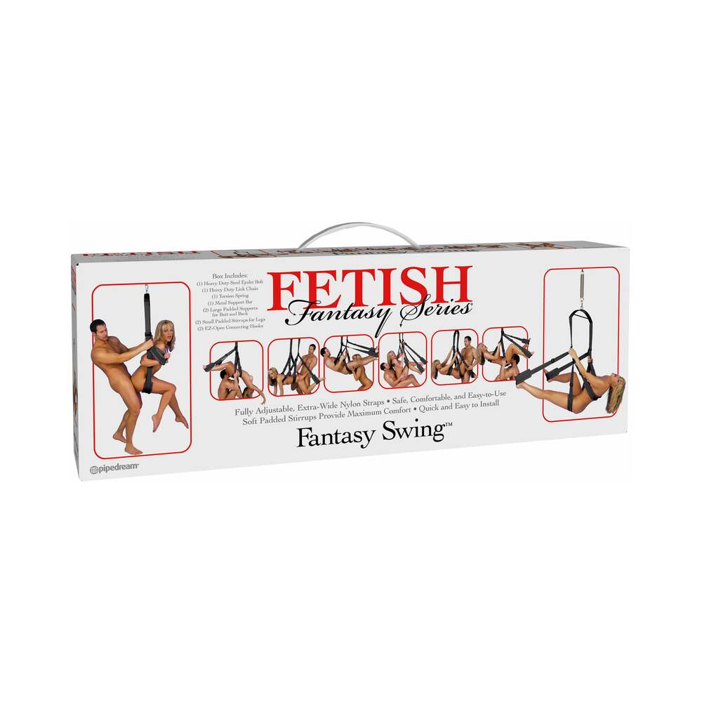 Pipedream Fetish Fantasy Series Fantasy Swing Black - Fantasies Boutique