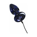 Icicles No. 85 Rechargeable Remote-Controlled Vibrating Anal Plug With Suction Cup Blue - Fantasies Boutique