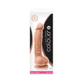 Colours Dual Density 5 in. Dildo Beige - Fantasies Boutique