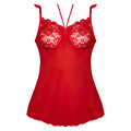 Magic Silk Sugar High Babydoll & Thong Set Red Queen Size