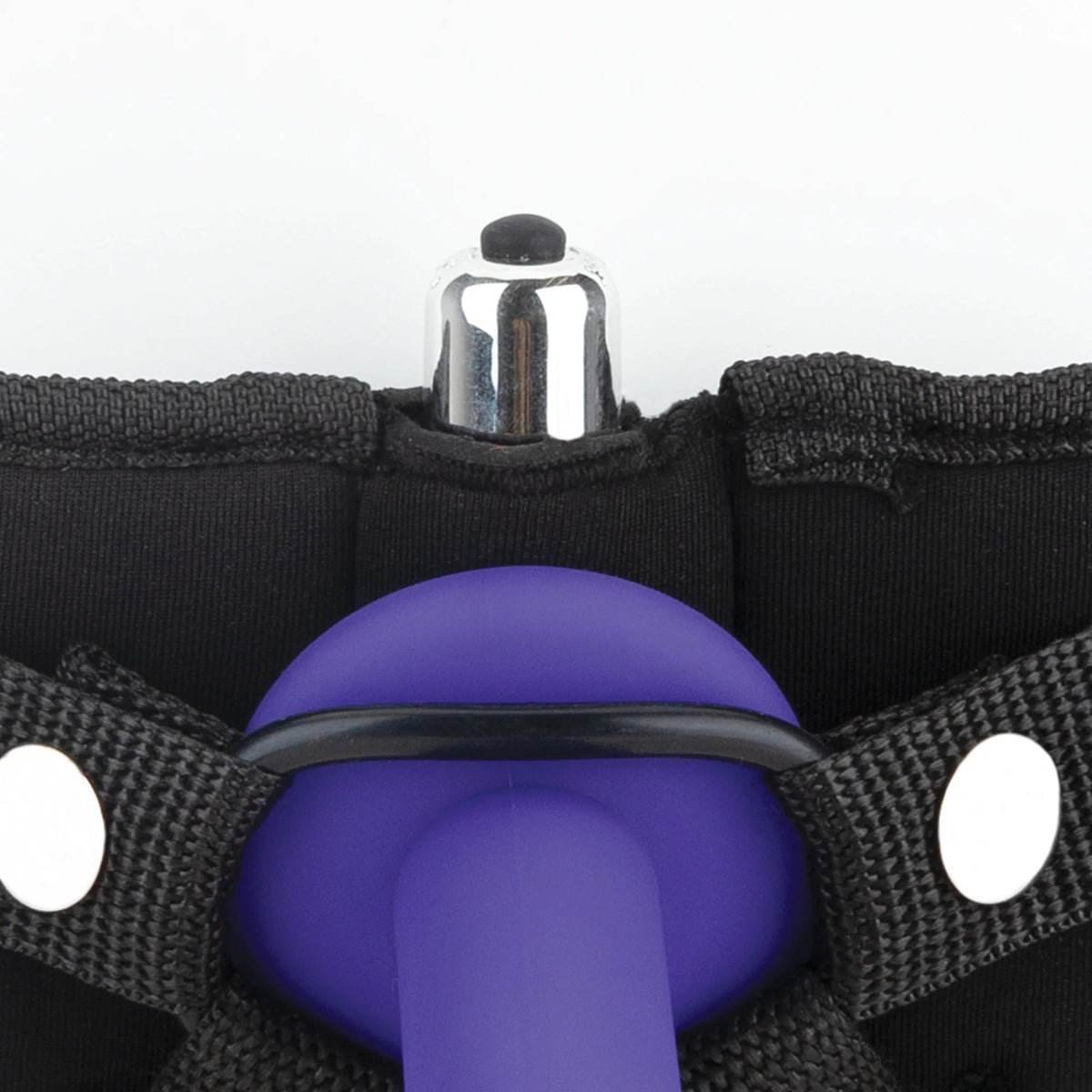 Lux Fetish Neoprene Strap-On Harness Black - Fantasies Boutique