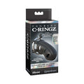 Fantasy C-Ringz Hardcore Silicone Cock Blocker Locking Chastity Cage Black - Fantasies Boutique