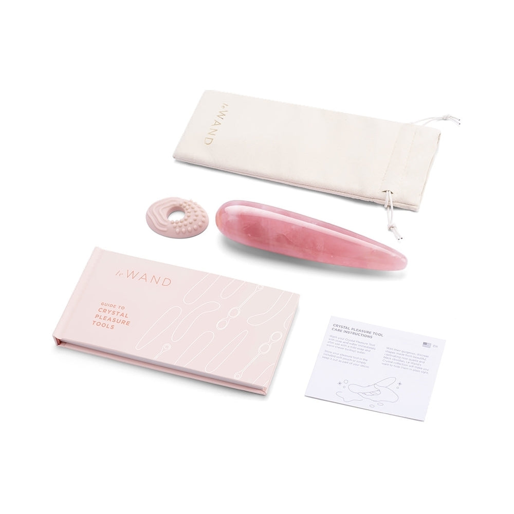 Le Wand Crystal Wand Rose Quartz - Fantasies Boutique
