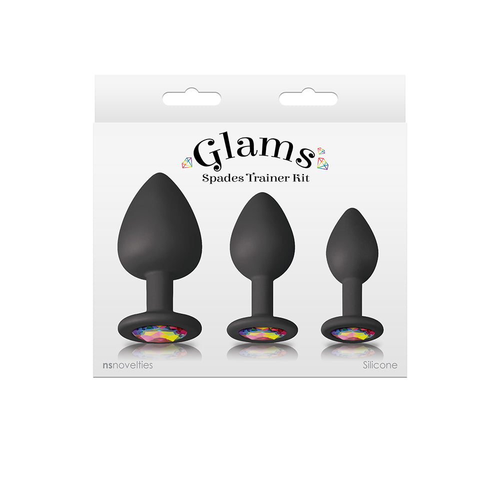 Glams Spades Trainer Kit Black - Fantasies Boutique