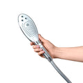 Womanizer Wave Shower Head Masturbator Chrome - Fantasies Boutique