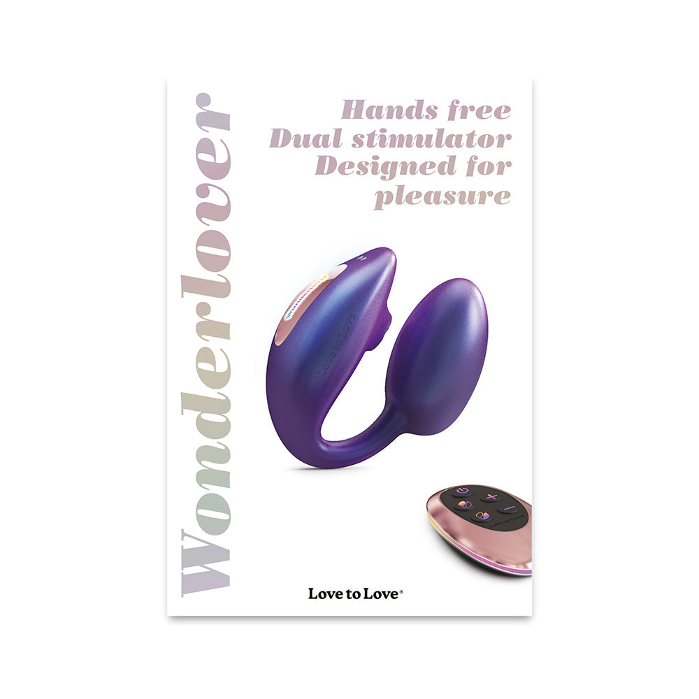 Love to Love Wonderlover with Remote Iridescent Night - Fantasies Boutique