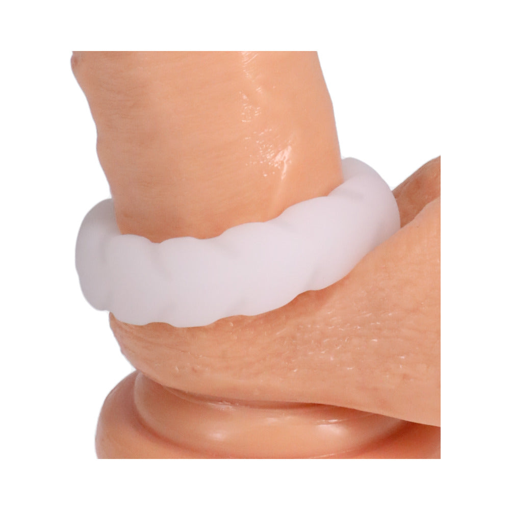 Rock Solid Silaflex Fat Tire Translucent - Fantasies Boutique