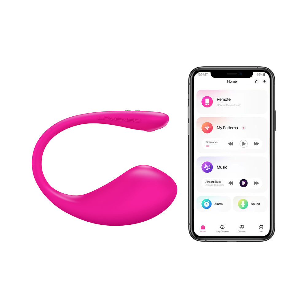 Lovense Lush 3 Bluetooth Remote-Controlled Egg Vibrator - Fantasies Boutique