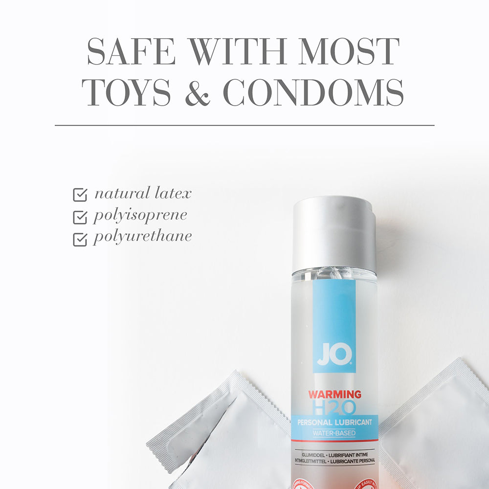 JO H2O Warming Water-Based Lubricant 1 oz. - Fantasies Boutique