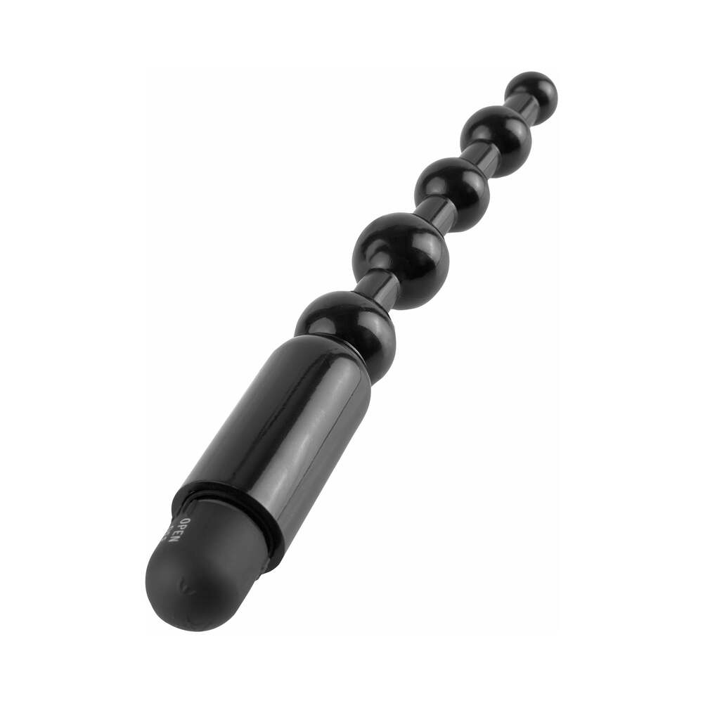 Pipedream Anal Fantasy Collection Vibrating Beginner's Power Beads Black - Fantasies Boutique