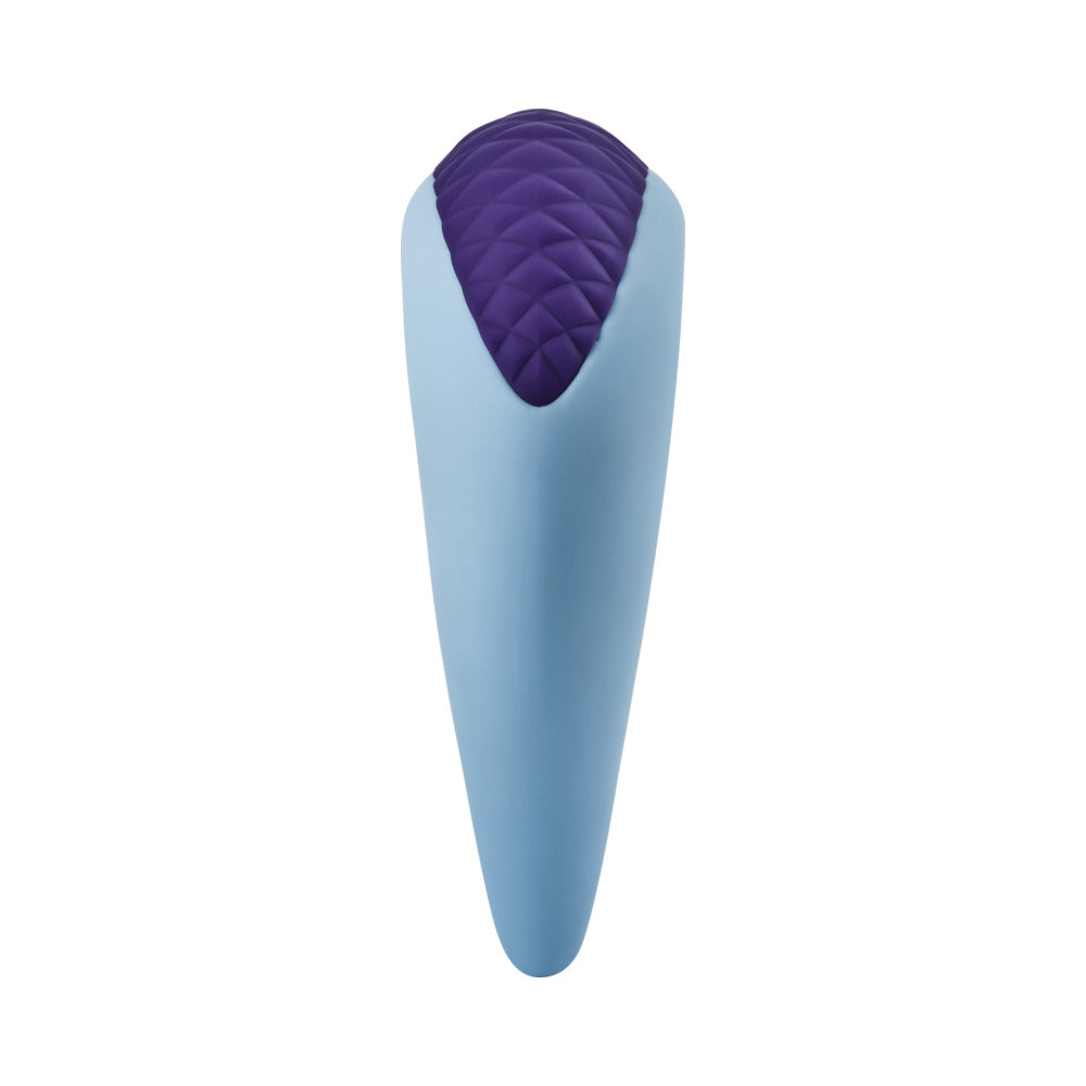 FemmeFunn Volea Rechargeable Silicone Fluttering Tip Vibrator Light Blue - Fantasies Boutique