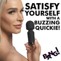 BANG! 10X Mini Silicone Wand Black