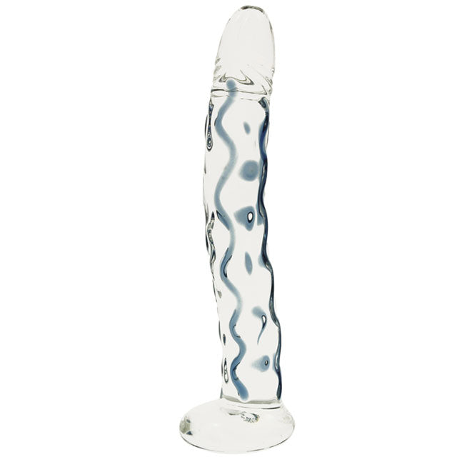 Glass Gem Dildo (Emerald) - Fantasies Boutique