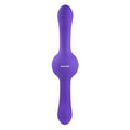 Evolved Our Gyro Vibe Rechargeable Dual Ended Gyrating Silicone Vibrator Purple - Fantasies Boutique