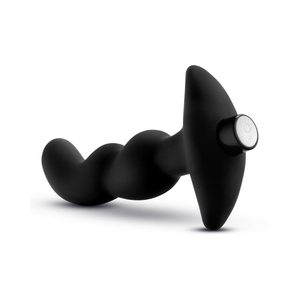Anal Adventures Platinum Silicone Rechargeable Vibrating Prostate Massager 03 - Fantasies Boutique