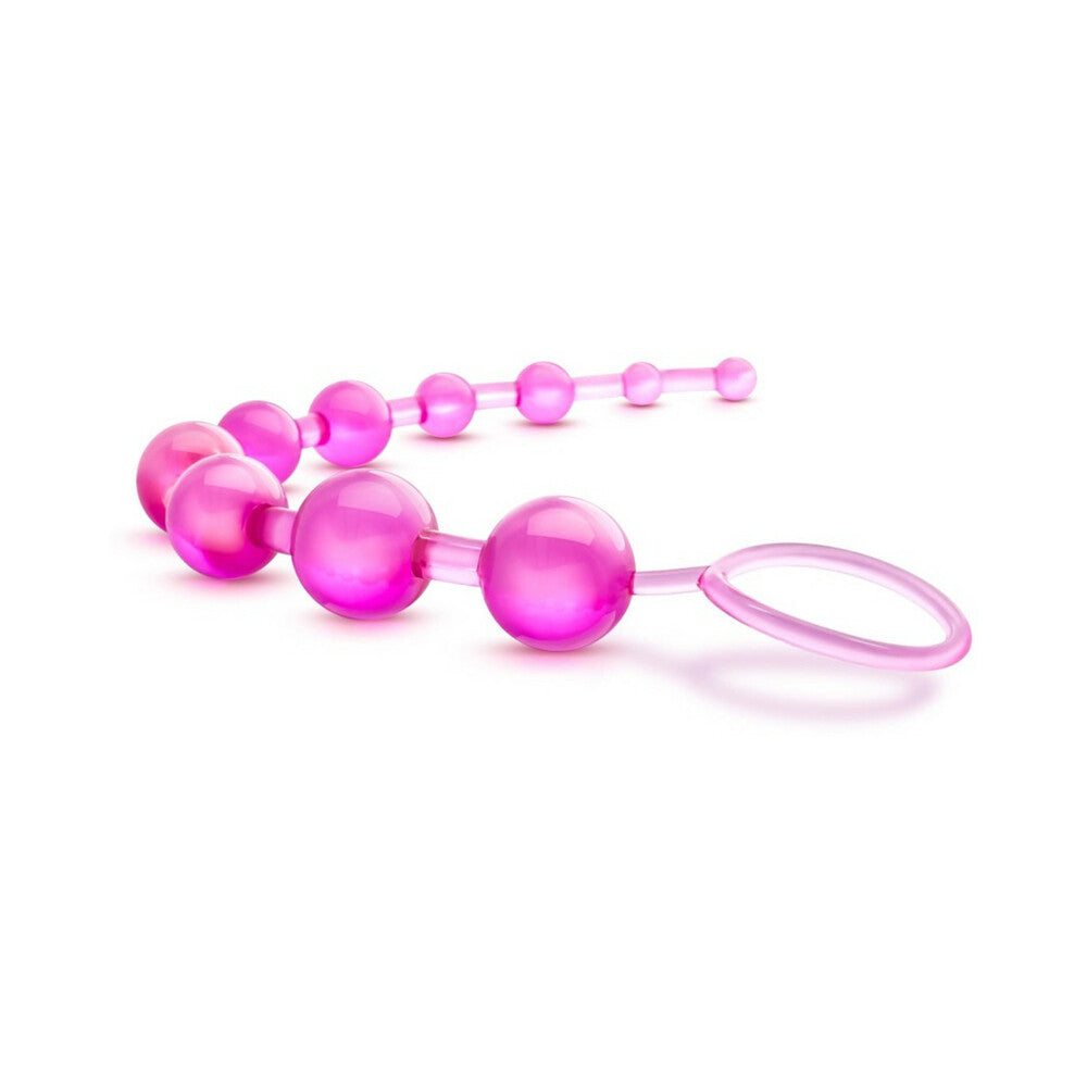 Blush B Yours Basic Beads 12.75 in. Pink - Fantasies Boutique