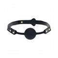 Ouch! International Florence Collection Silicone Ball Gag Black