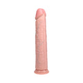 RealRock Extra Long 13 in. Dildo Beige - Fantasies Boutique