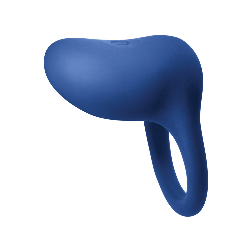 INYA Regal Rechargeable Vibrating Ring Blue - Fantasies Boutique