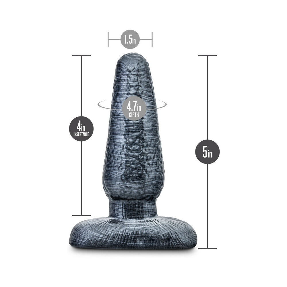 Blush Jet The Plug 5 in. Carbon Metallic Black - Fantasies Boutique