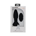 A-Play Vibe Experienced Rechargeable Silicone Anal Plug with Remote Black - Fantasies Boutique