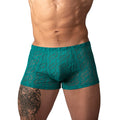 Male Power Ripple Pouch Short Teal L