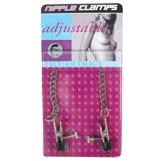 Classic Adjustable Nipple Clamps Rubber Tipped - Fantasies Boutique