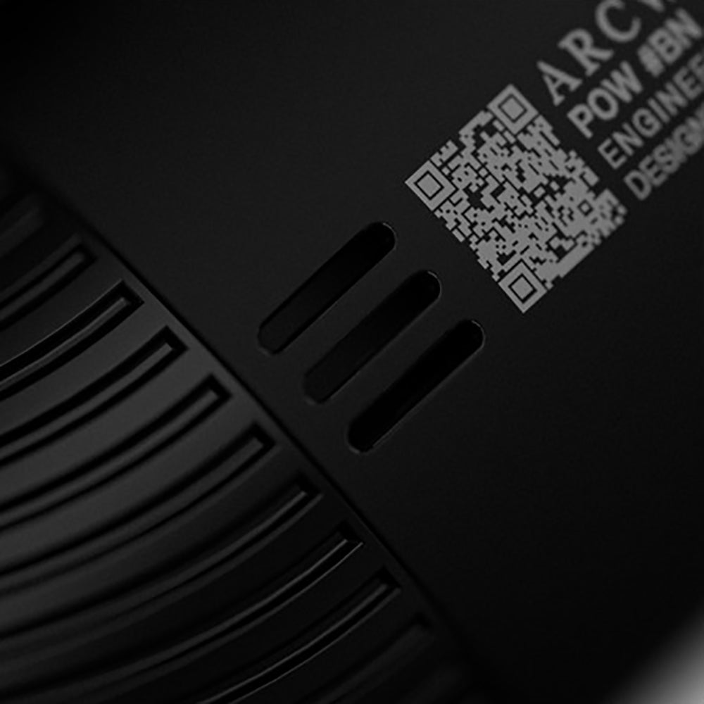 Arcwave Pow Silicone Stroker with Suction Control Black - Fantasies Boutique