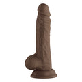 FemmeFunn Vortex Turbo Baller 2.0 8.25 in. Vibrating Rotating Dildo Brown - Fantasies Boutique