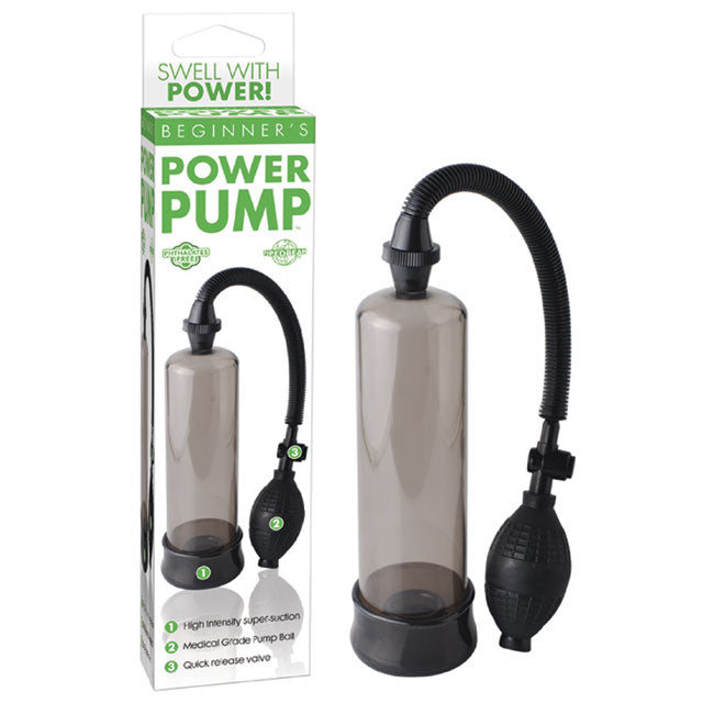 Pipedream Beginner's Power Pump Smoke - Fantasies Boutique