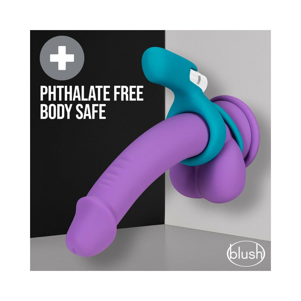 Blush Noje C2.Ring Rechargeable Vibrating Silicone Cockring Juniper - Fantasies Boutique