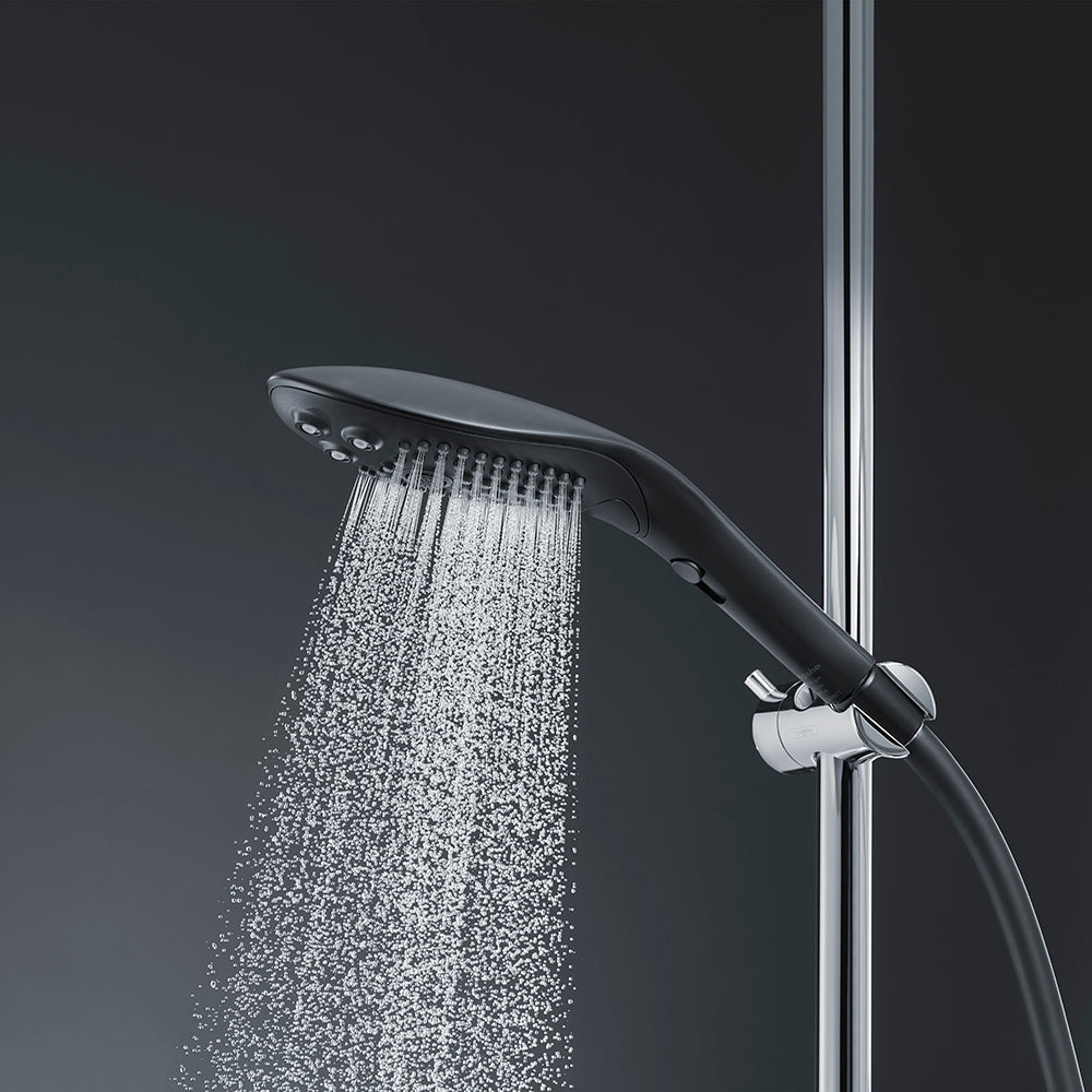 Womanizer Wave Shower Head Masturbator Black - Fantasies Boutique