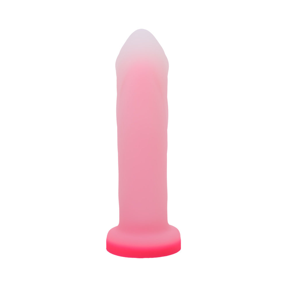 Tantus Cush O2 Dual Density Dildo Rose Quartz (Bag)