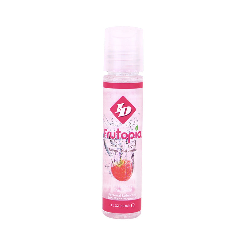 ID Frutopia Raspberry Flavored Lubricant 1 fl oz Pocket Bottle - Fantasies Boutique