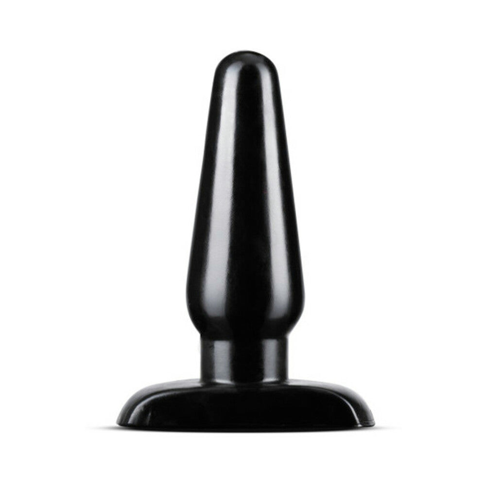Blush Anal Adventures Basic Anal Plug Medium Black - Fantasies Boutique