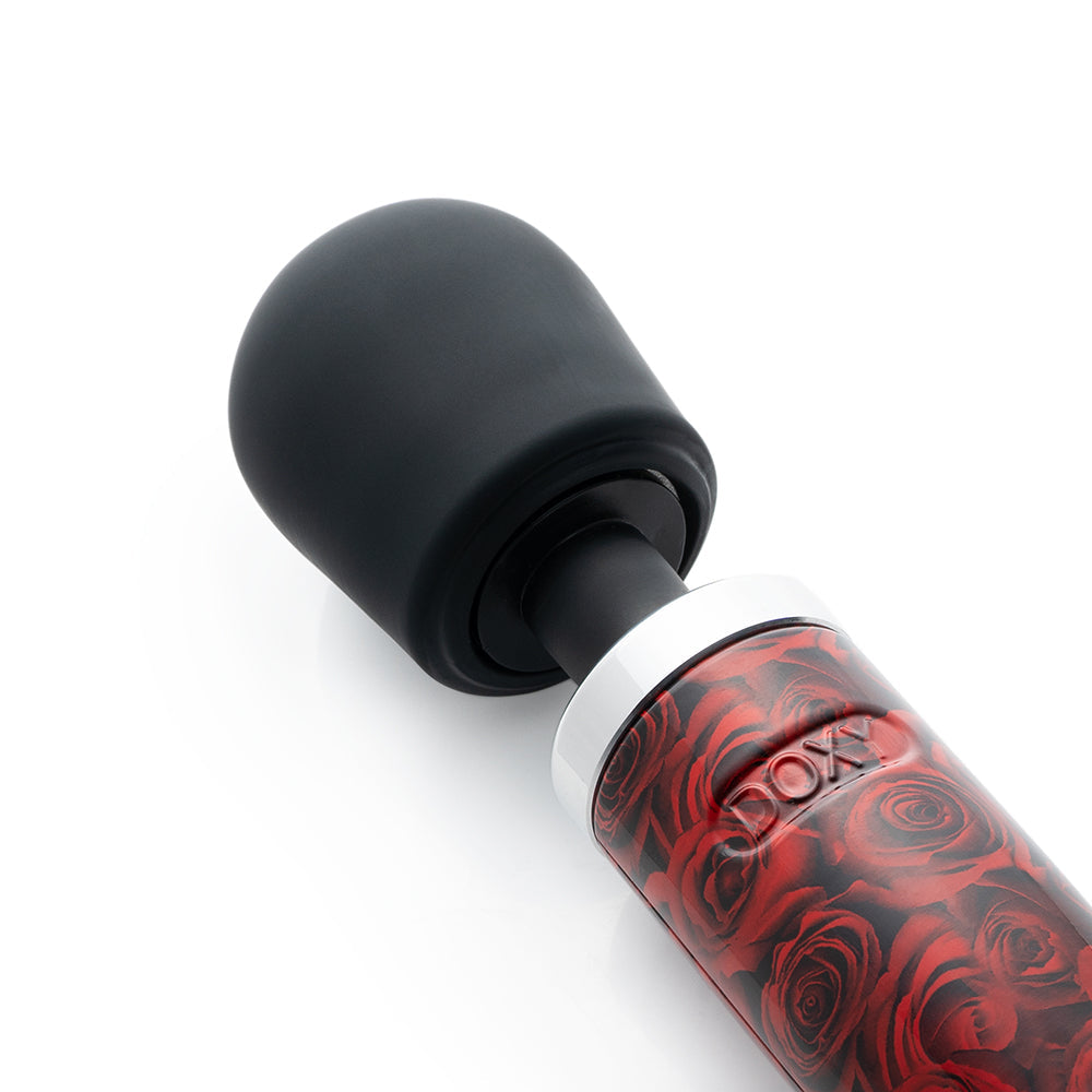 Doxy Die Cast Wand Vibrator Roses - Fantasies Boutique