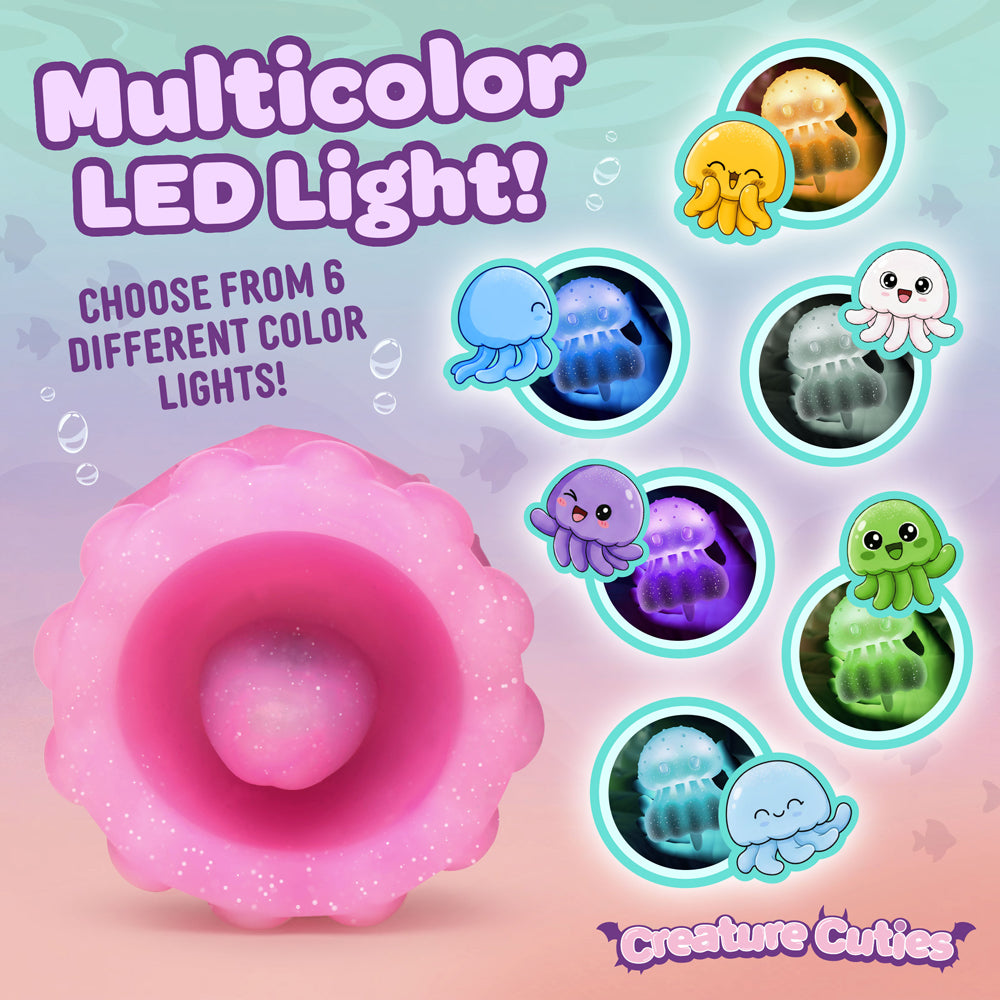 Creature Cuties Glow Jelly Licking & Vibrating Stimulator
