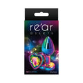 Rear Assets Metal Heart Plug Small Multicolor/Rainbow - Fantasies Boutique