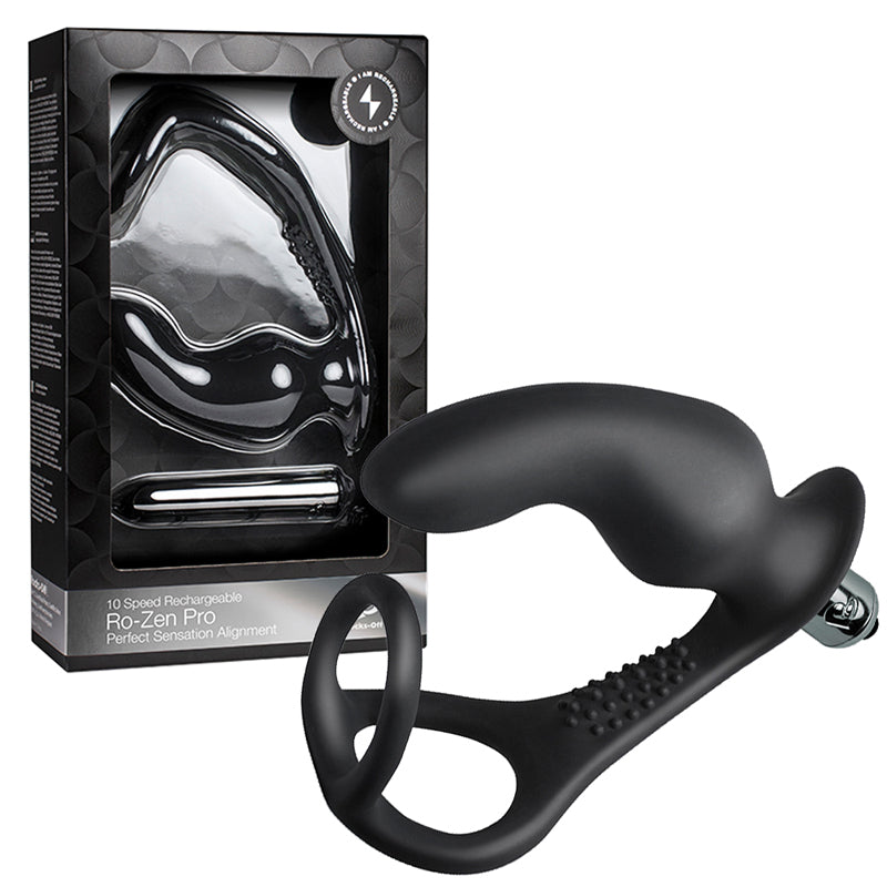 Rocks Off Ro-Zen Pro Black - Fantasies Boutique