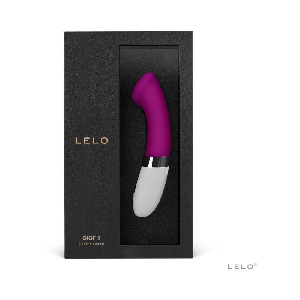 LELO GIGI 2 Rechargeable G-Spot Vibrator Deep Rose - Fantasies Boutique