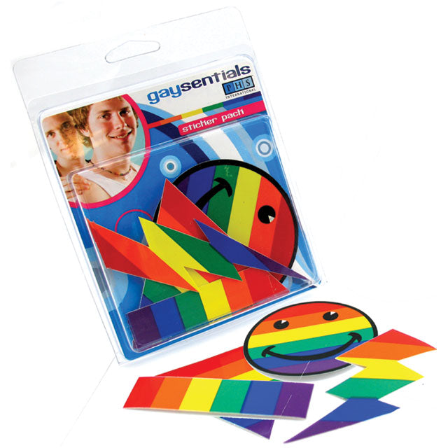 Gaysentials Assorted Sticker Pack (B) - Fantasies Boutique