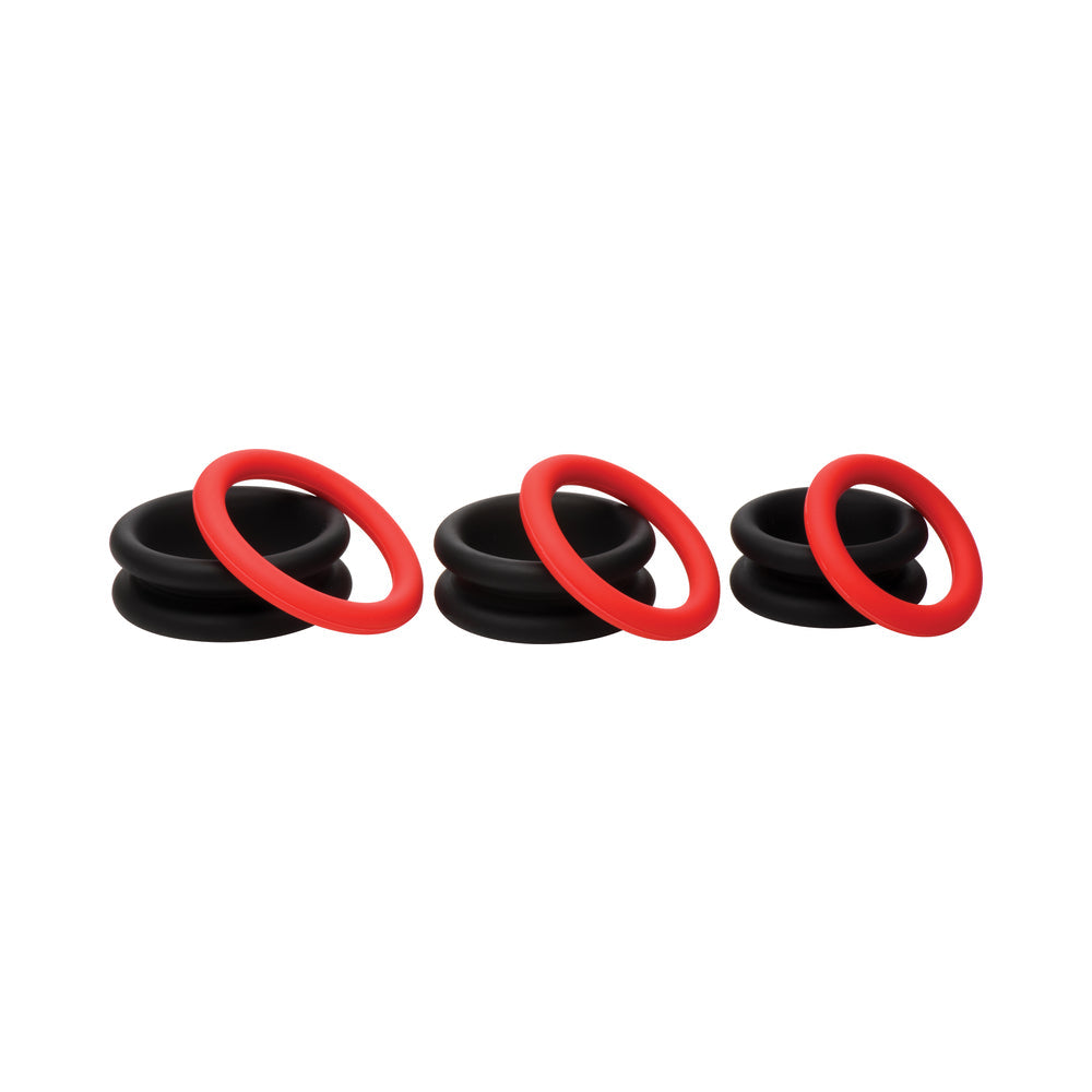 JOCK Enhancers Set of 3 - 2-in-1 Silicone C-Rings